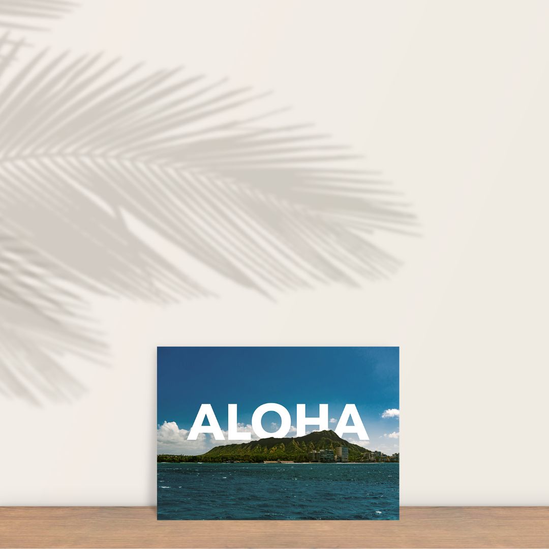 Notecard - Diamond Head Aloha