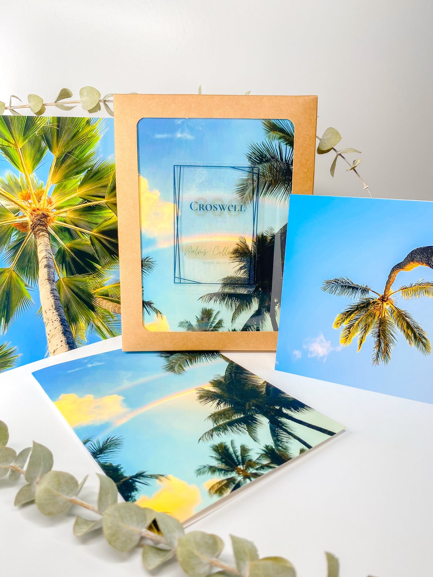 Palms Collection - Boxed Set of 6 Notecards