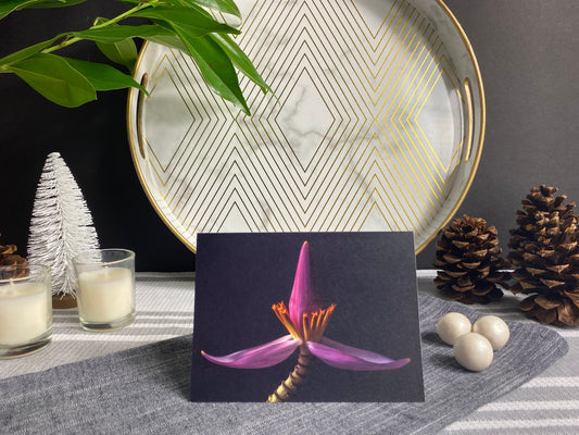 Notecard – Ornamental Banana (Dark)
