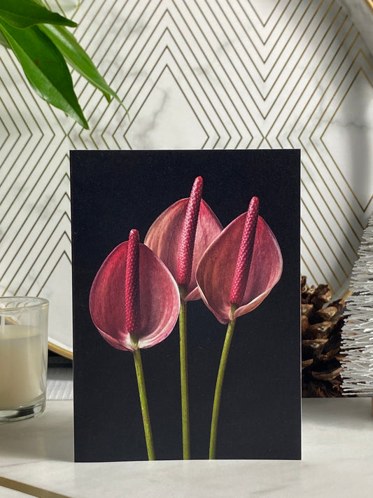 Notecard – Pink Trio