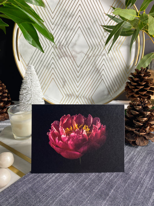 Notecard – Peony Perfection