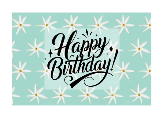 Notecard - Tiare Delight Notecard