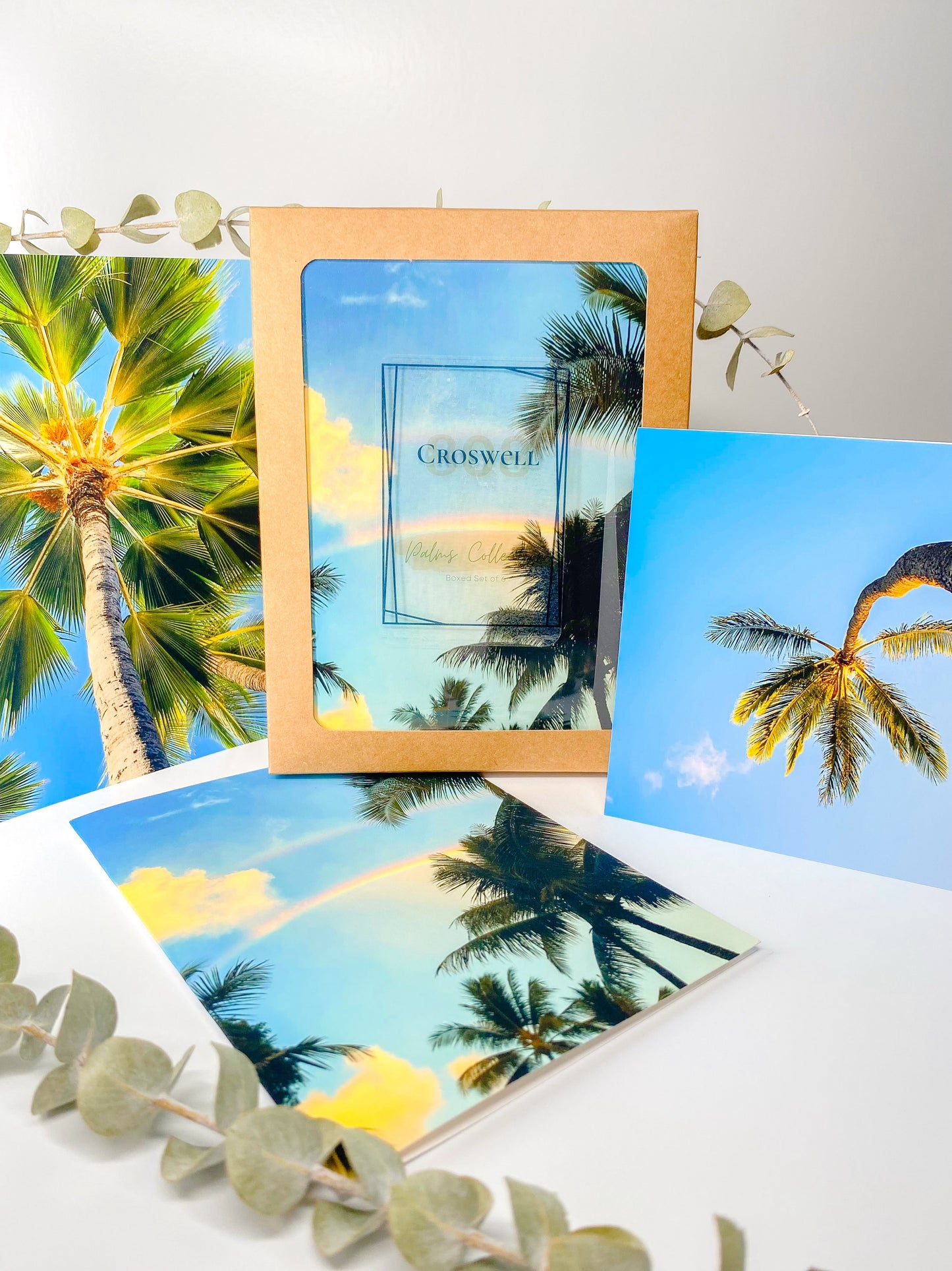 Palms Collection - Boxed Set of 6 Notecards