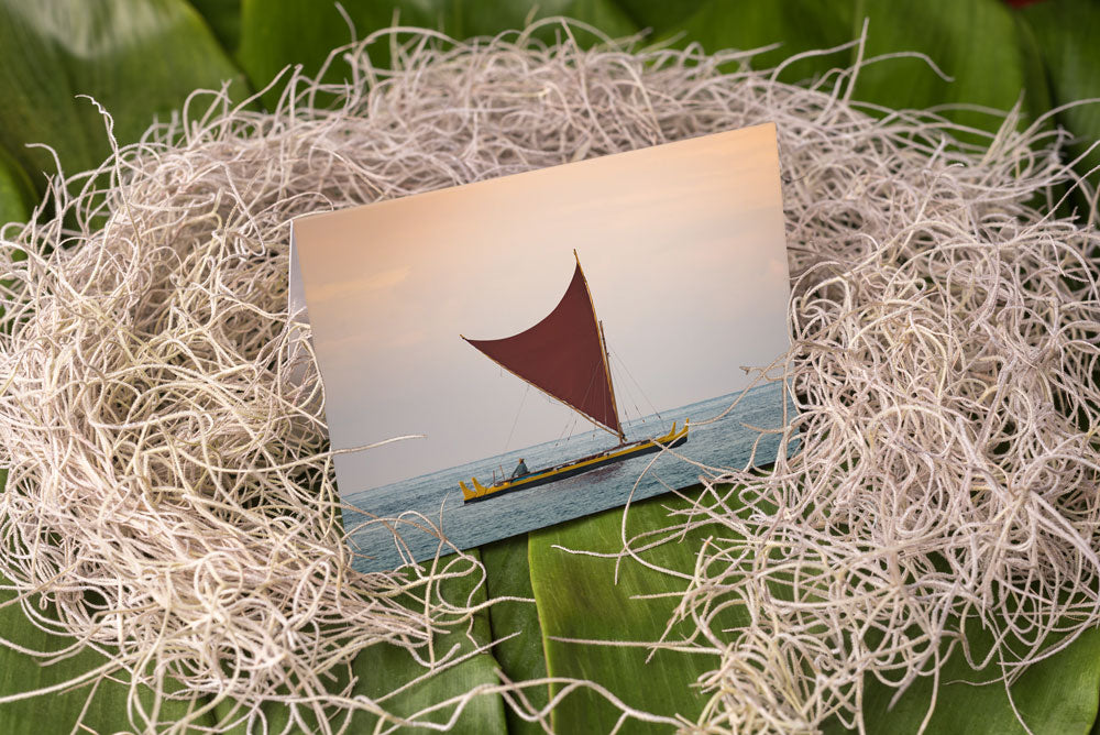 Notecard – Hawaiian Canoe